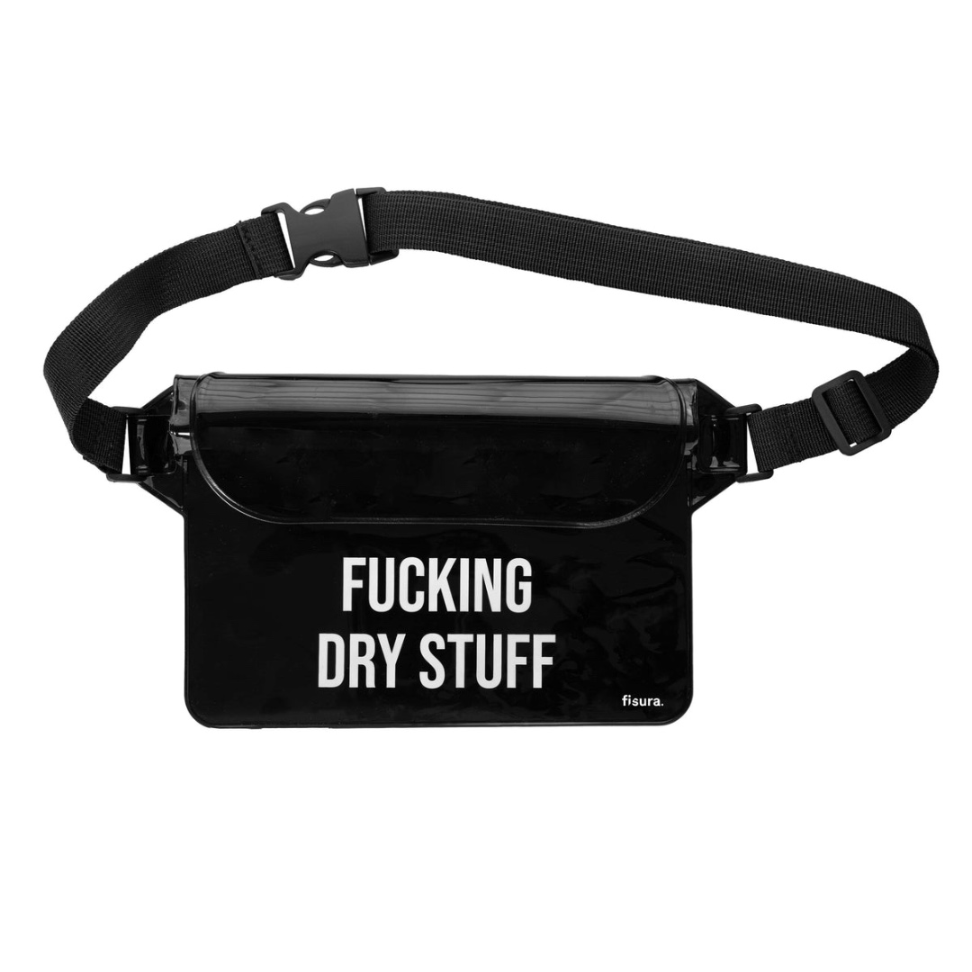 POCHETTE WATERPROOF “FUCKING DRY STUFF”